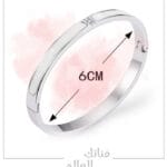 اسواره تصميم صدفي ومزين بالكريستال