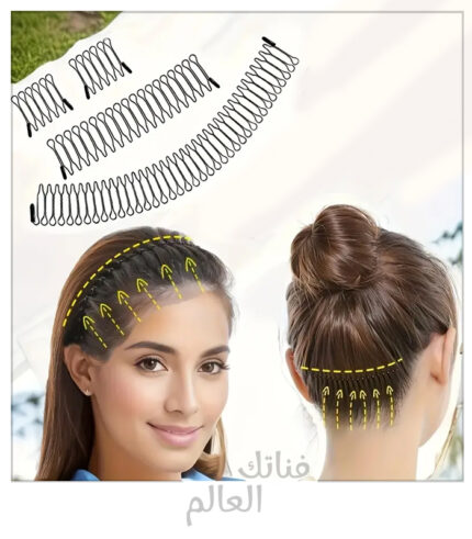 اكسسوار شعر الأسود غير المرئي